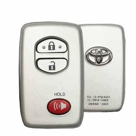 Oem OEM: REF: 2009-2019 Toyota / 3-Button Smart Key / PN: 89904-35010/ HYQ14ACX (GNE Board) RSK-TOY063